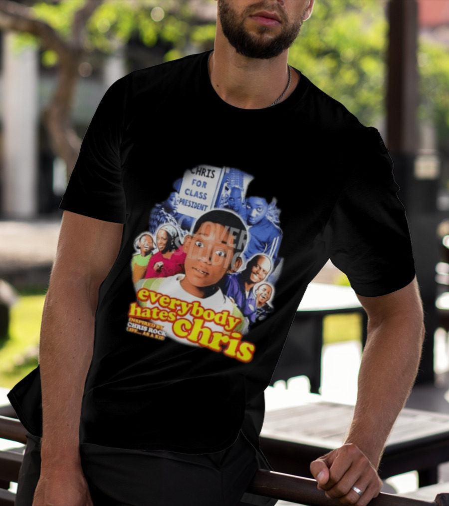 Everybody Hates Chris Inspired By Chris Rock Chris For Class President T-Shirt