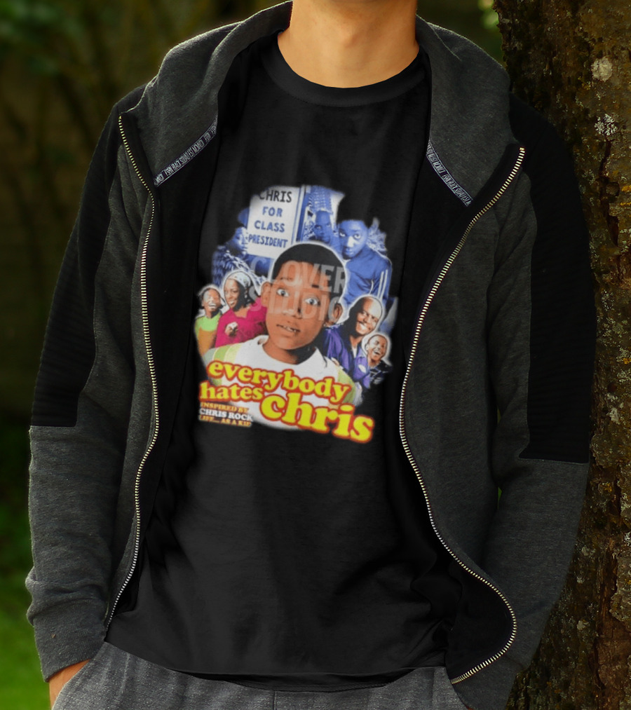 Everybody Hates Chris Inspired By Chris Rock Chris For Class President T-Shirt