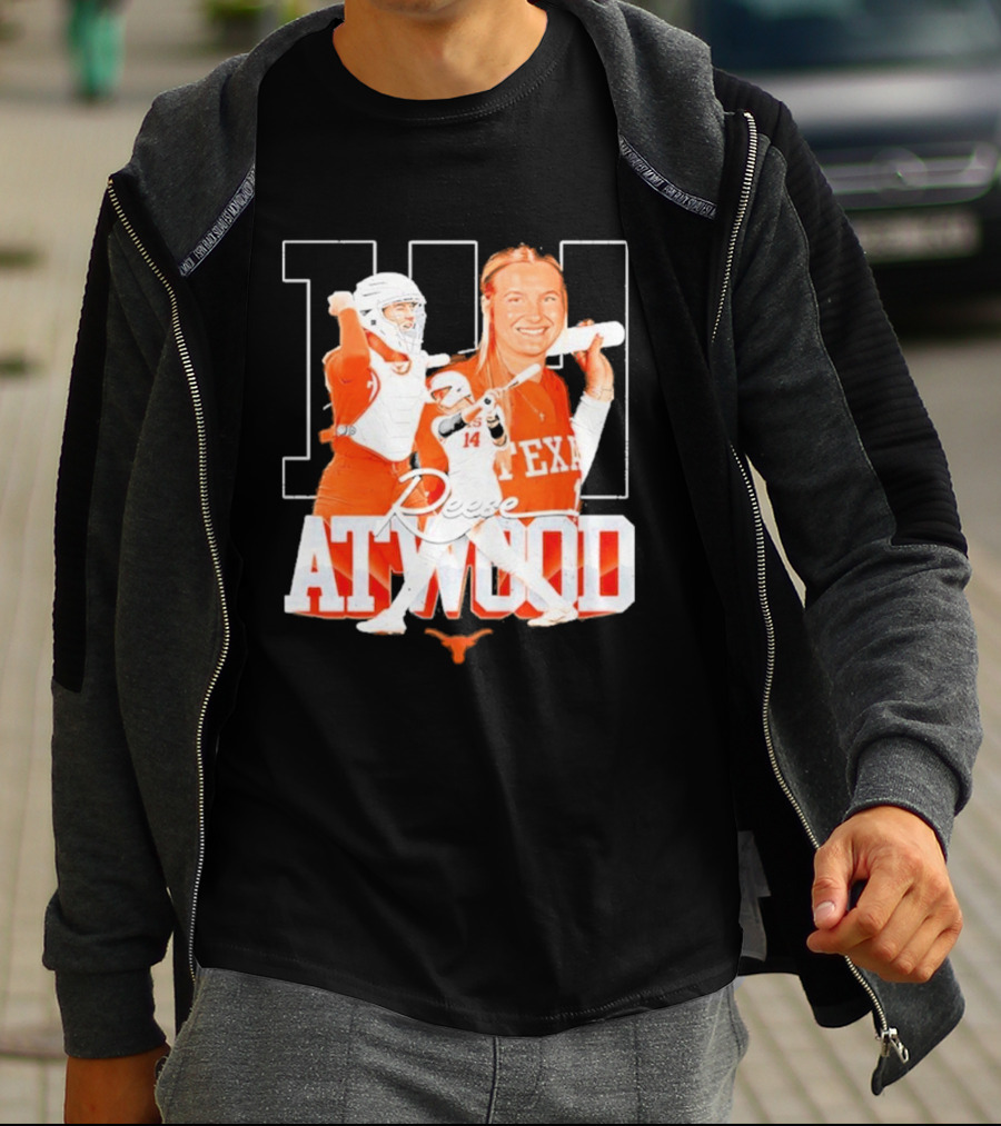Texas Longhorns Reese Atwood 14 Sports T-Shirt