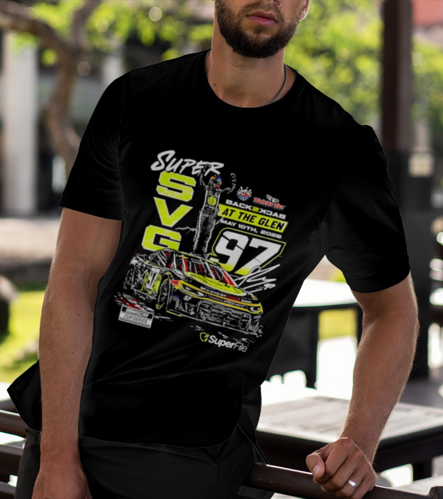 Super SVG 97 At The Glen NASCAR Cup Series Win By Shane Van Gisbergen T-Shirt