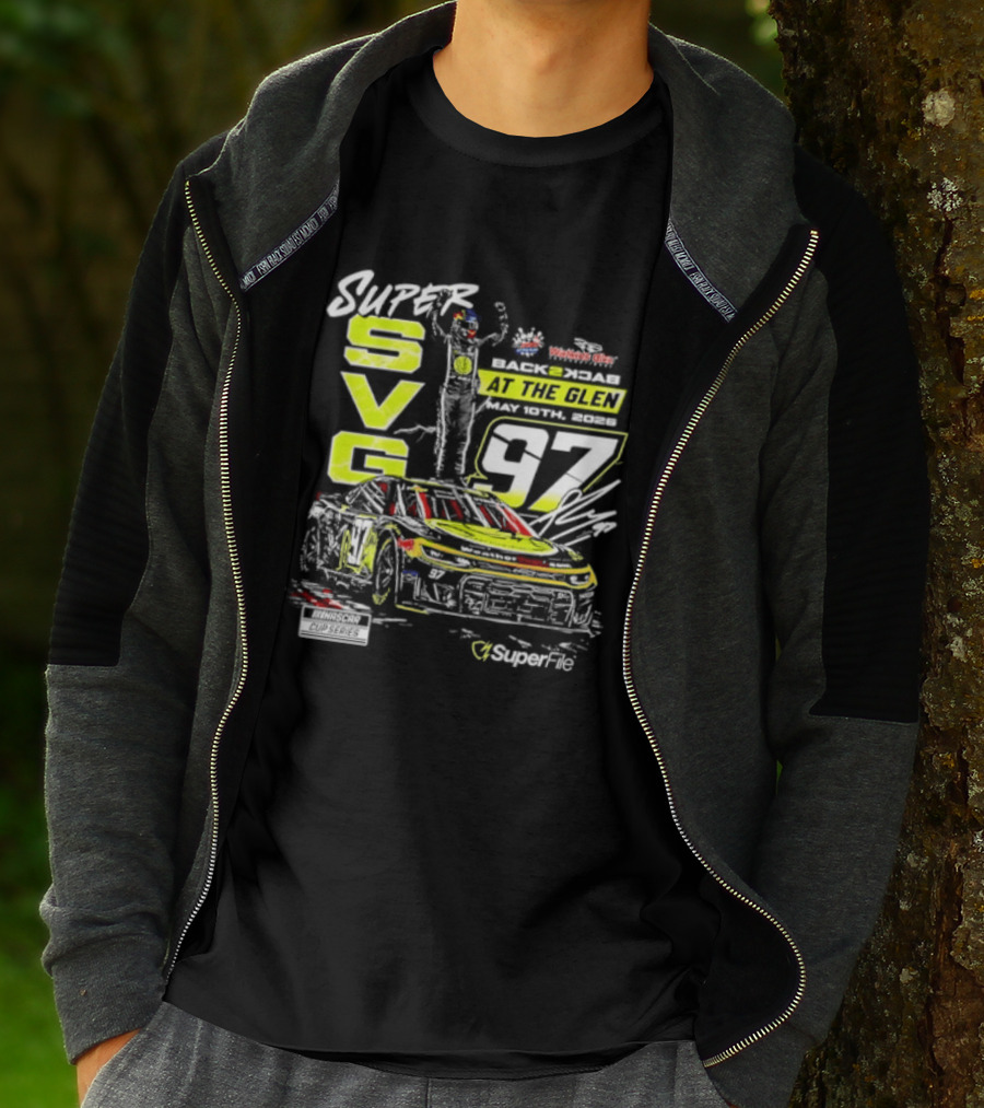 Super SVG 97 At The Glen NASCAR Cup Series Win By Shane Van Gisbergen T-Shirt