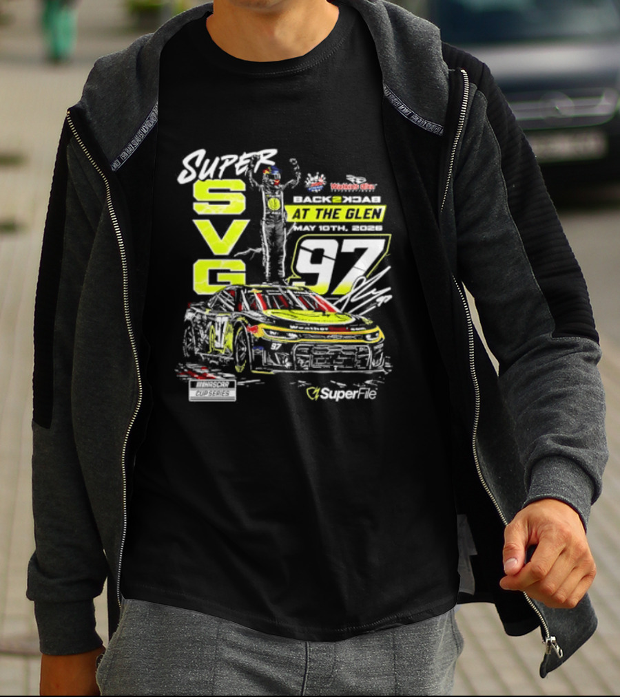 Super SVG 97 At The Glen NASCAR Cup Series Win By Shane Van Gisbergen T-Shirt