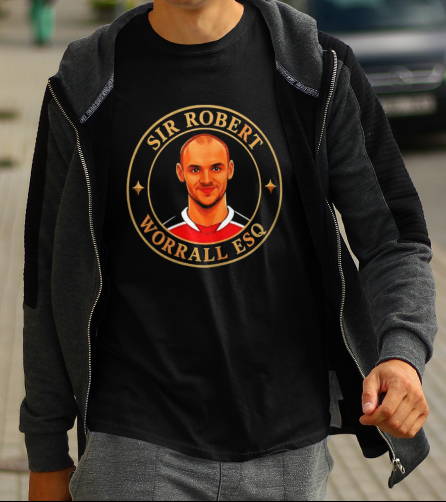 Sir Robert Worrall Esq Soccer Player T-Shirt