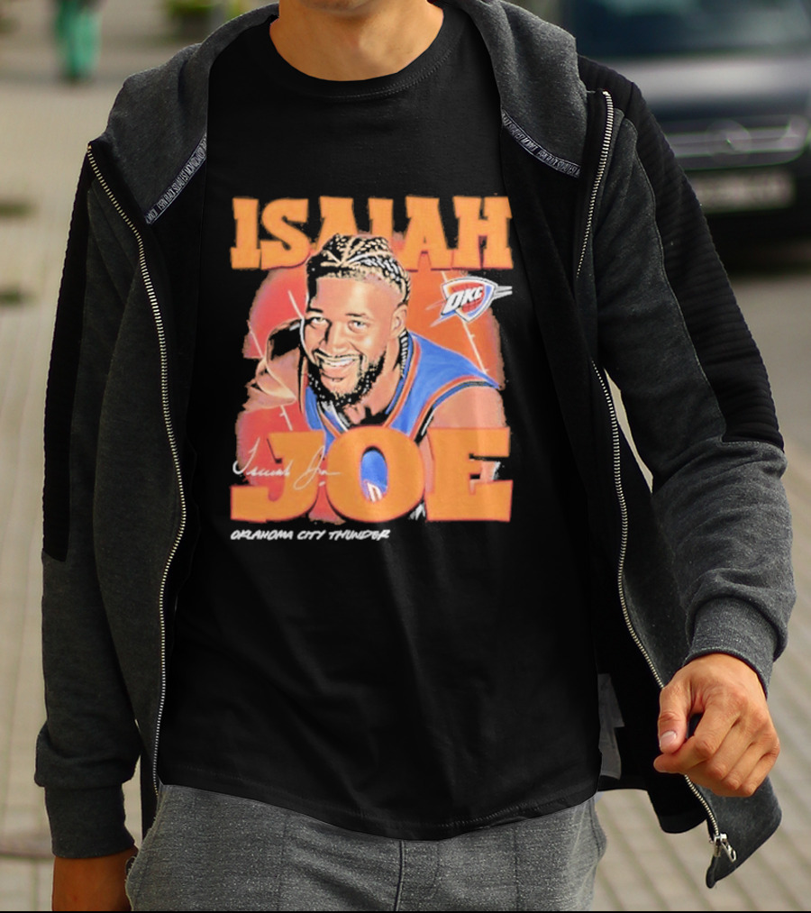 Isaiah Joe Oklahoma City Thunder Airbrush Signature T-Shirt