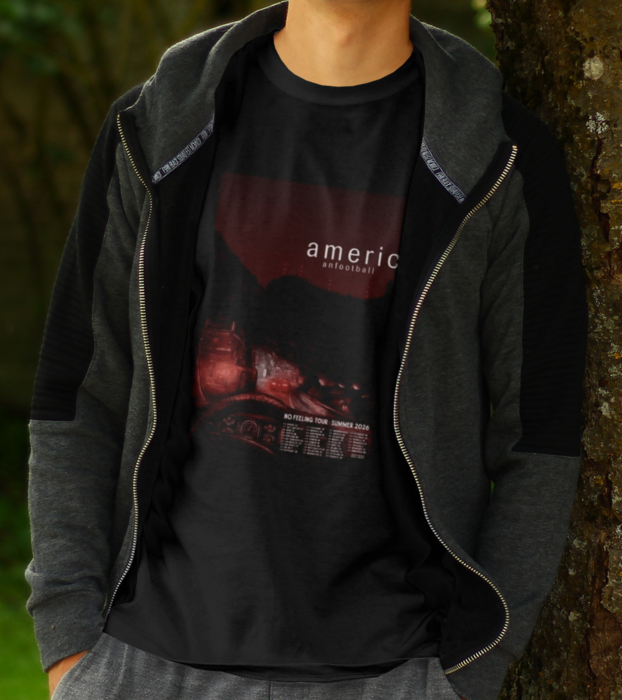 American Football No Feeling Tour Summer 2026 T-Shirt
