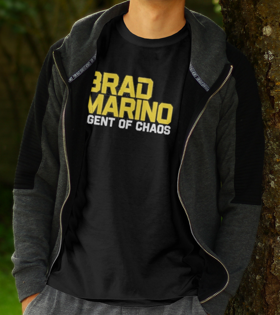 Brad Marino Agent Of Chaos Yellow T-Shirt