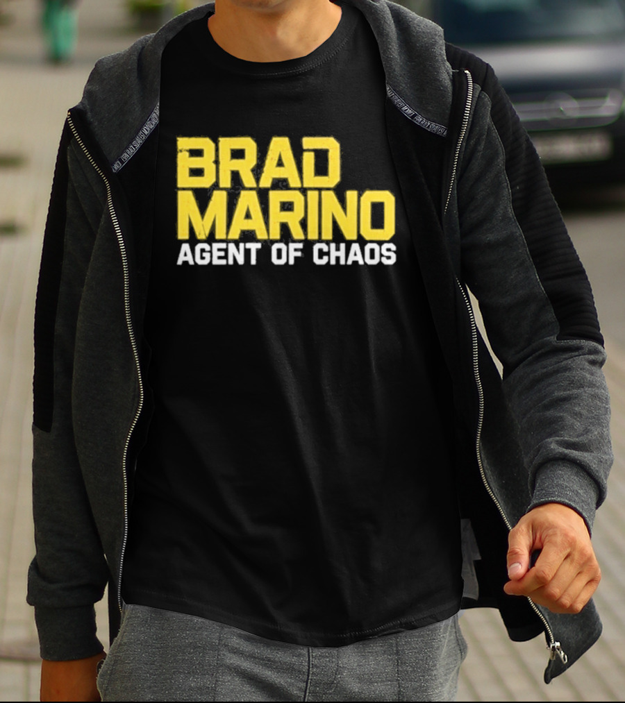 Brad Marino Agent Of Chaos Yellow T-Shirt