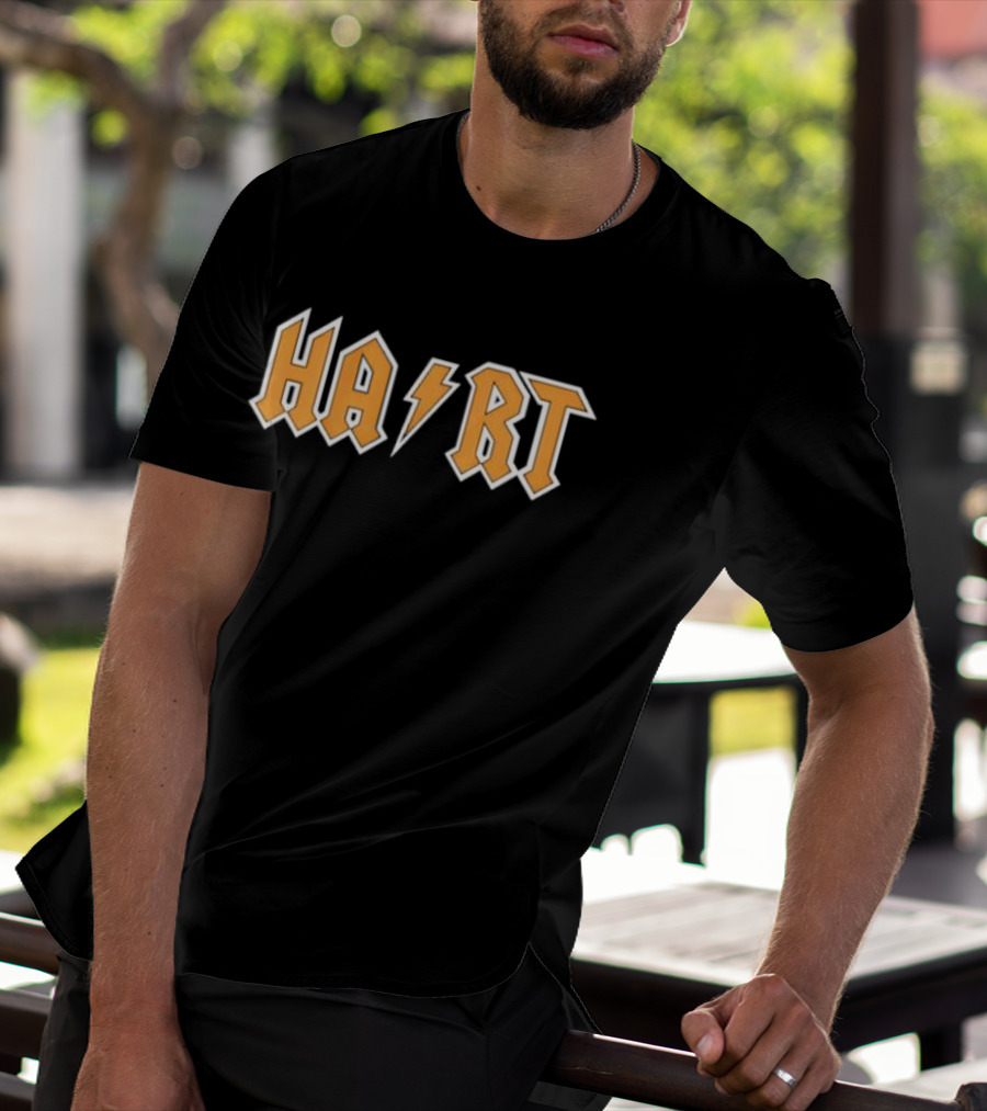 Carter Hart Vegas Golden Knights NHL Metal Rock T-Shirt