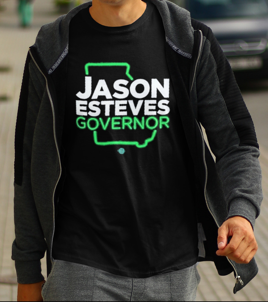 Jason Esteves Governor 2026 Election Georgia State T-Shirt