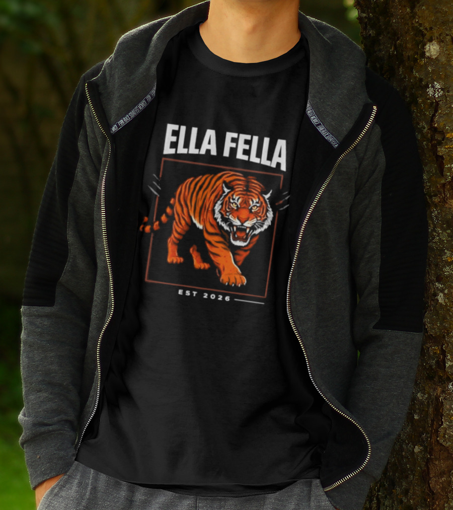 Clemson Tom Ella Fella Tiger Est 2026 T-Shirt