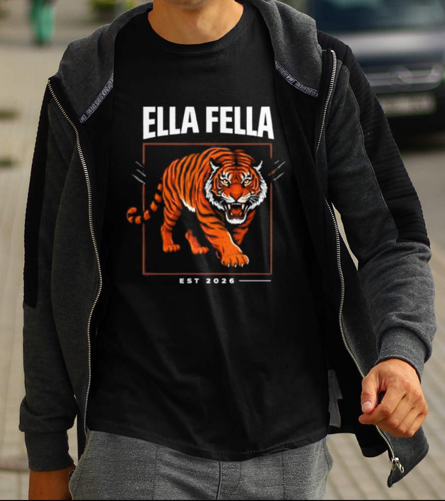 Clemson Tom Ella Fella Tiger Est 2026 T-Shirt