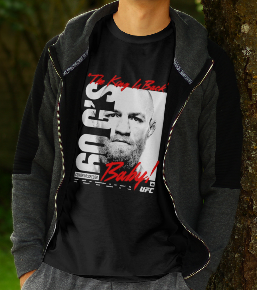 Conor McGregor UFC The King Is Back Baby T-Shirt
