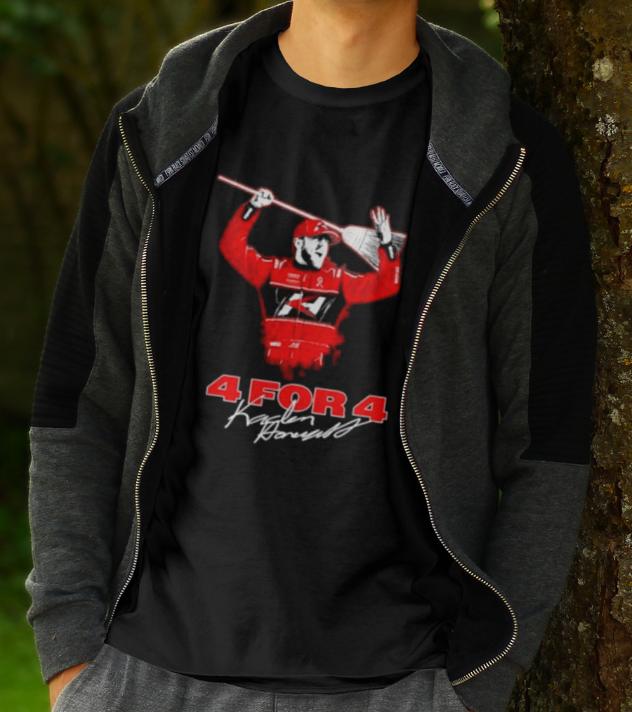 Kaden Honeycutt 4 For 4 NASCAR Craftsman Truck Series Weekend Sweep T-Shirt