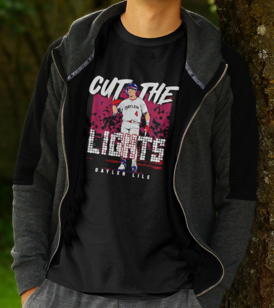 Daylen Lile Cut The Lights Washington Nationals MLB T-Shirt