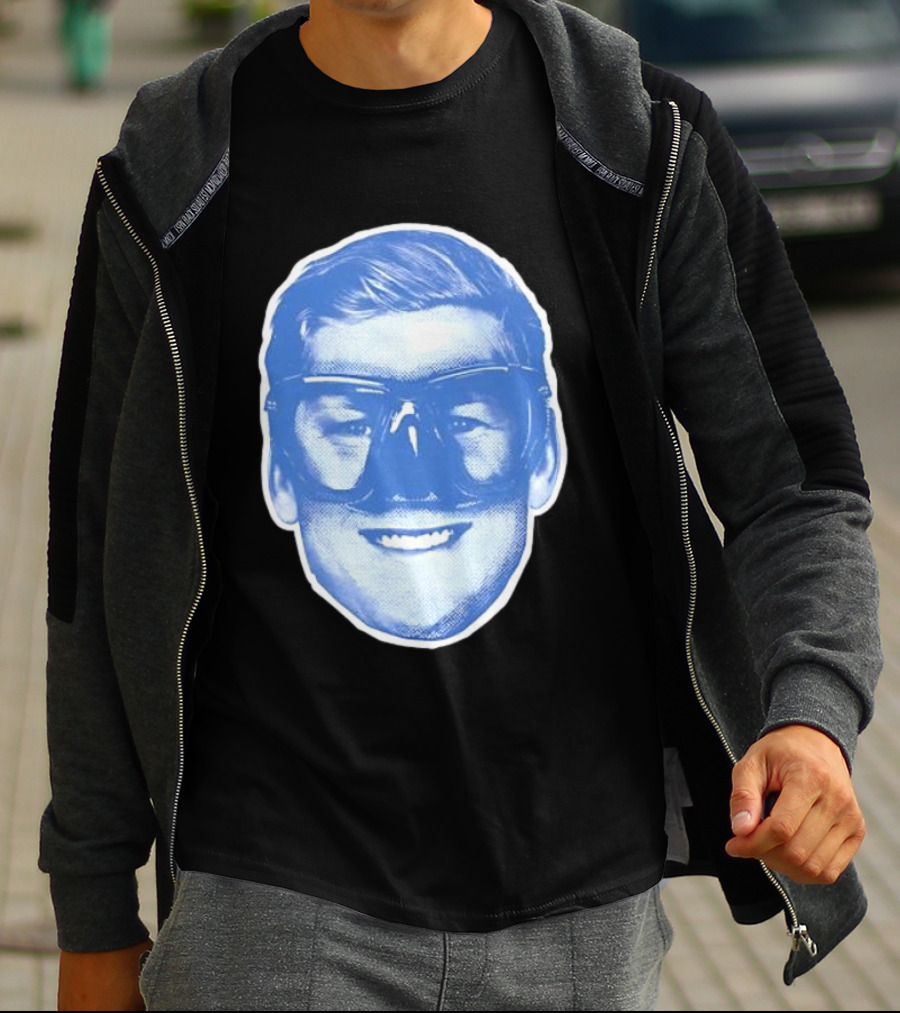 Deep Dive Colorado Avalanche NHL Mask Fan T-Shirt