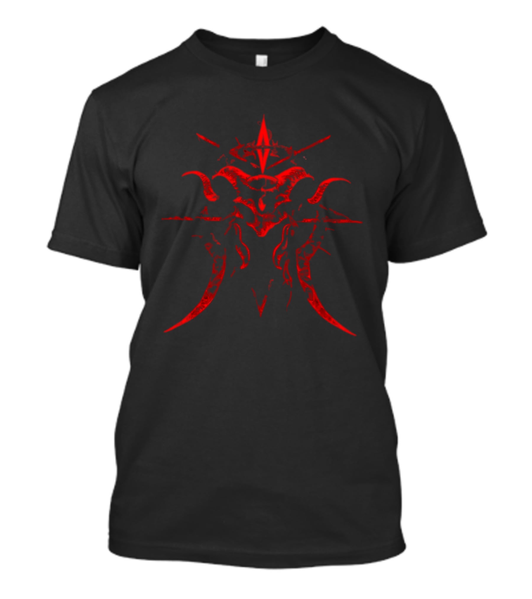Diablo 4 Spiritborn Vessel Of Hatred Red Demon Glyph T-Shirt