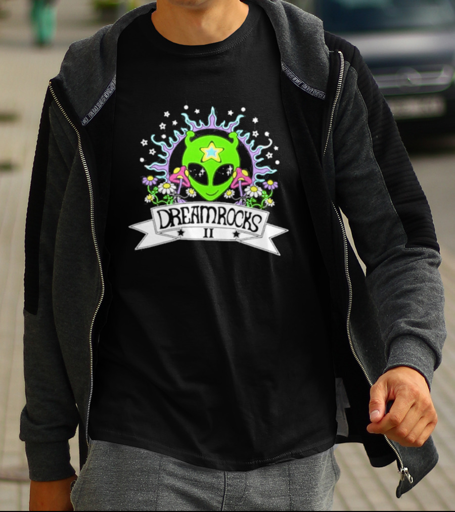LSDREAM 2026 DREAMROCKS II Morrison Red Rocks May 16 2026 Psychedelic Alien Floral T-Shirt