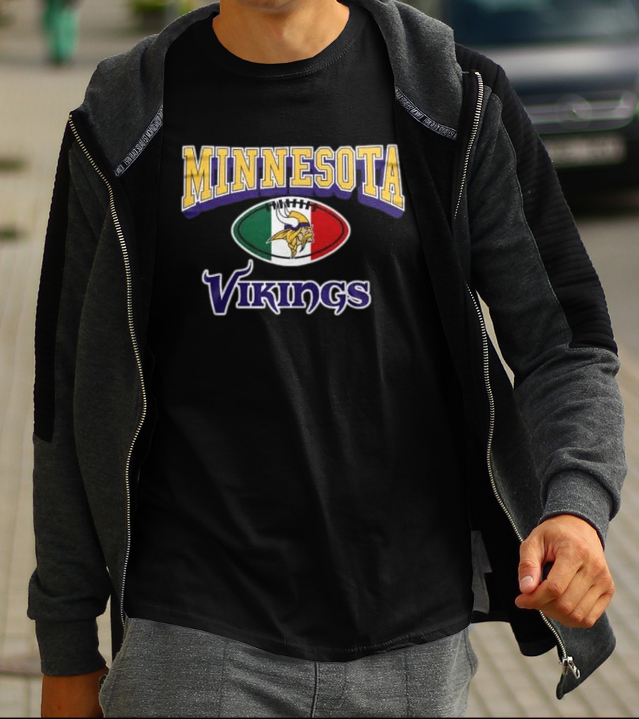 Minnesota Vikings 2026 Mexico City Game NFL Team T-Shirt