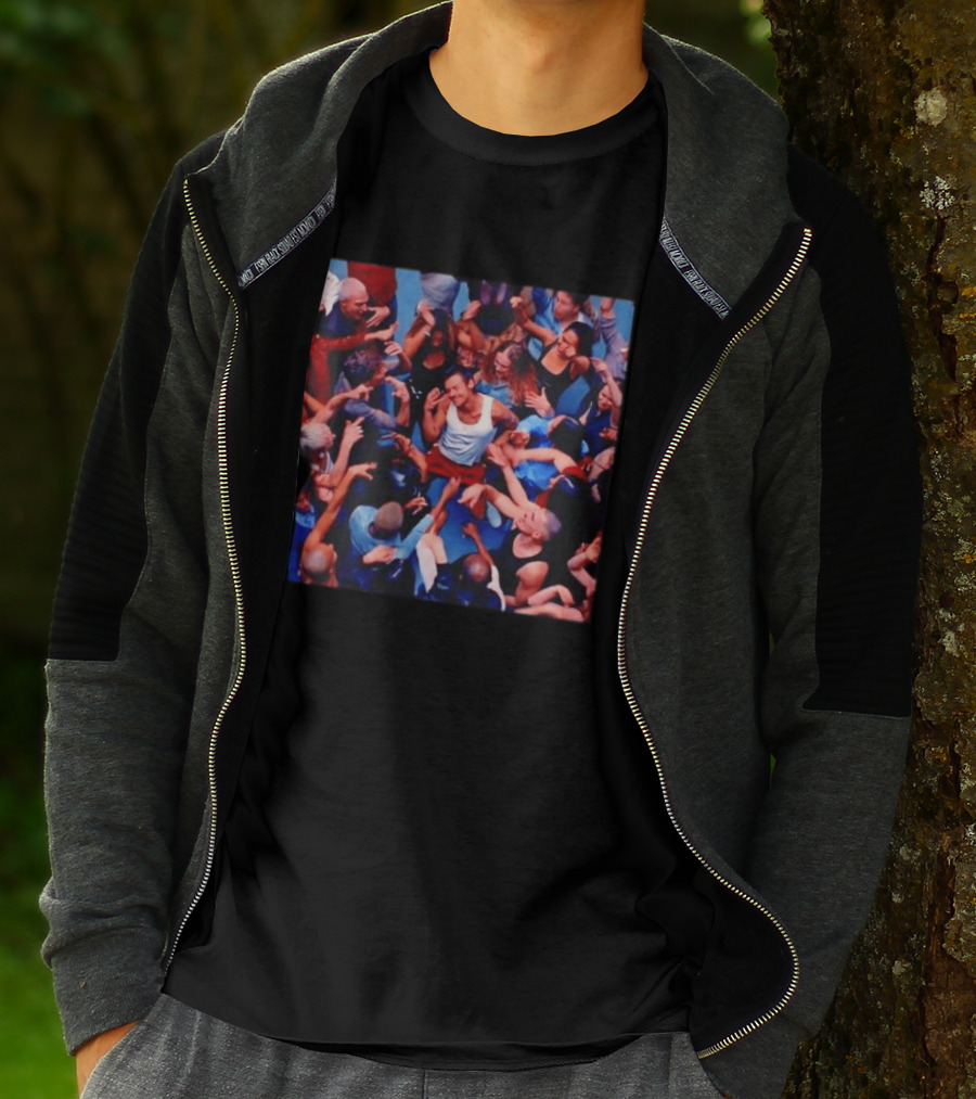 HS Dance No More 2026 Album Energetic Crowd Scene T-Shirt