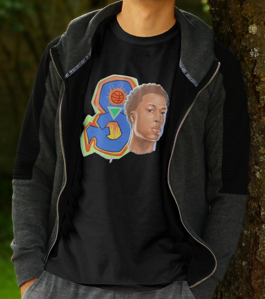 OG Anunoby OG8 New York Knicks Basketball Art NBA T-Shirt