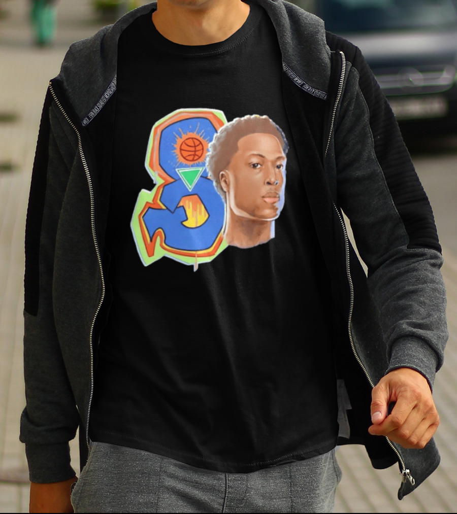 OG Anunoby OG8 New York Knicks Basketball Art NBA T-Shirt