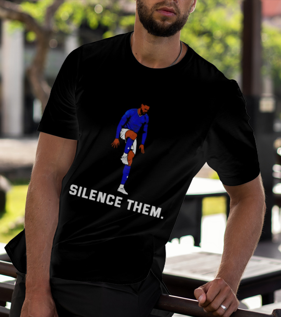 Beto #9 Everton FC Silence Them 2026 T-Shirt
