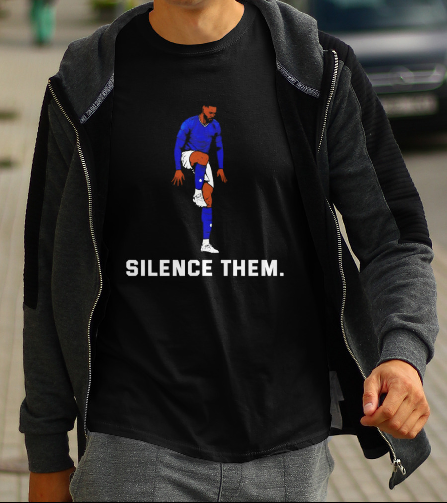 Beto #9 Everton FC Silence Them 2026 T-Shirt