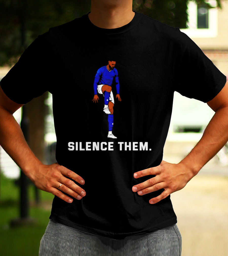 Beto #9 Everton FC Silence Them 2026 T-Shirt