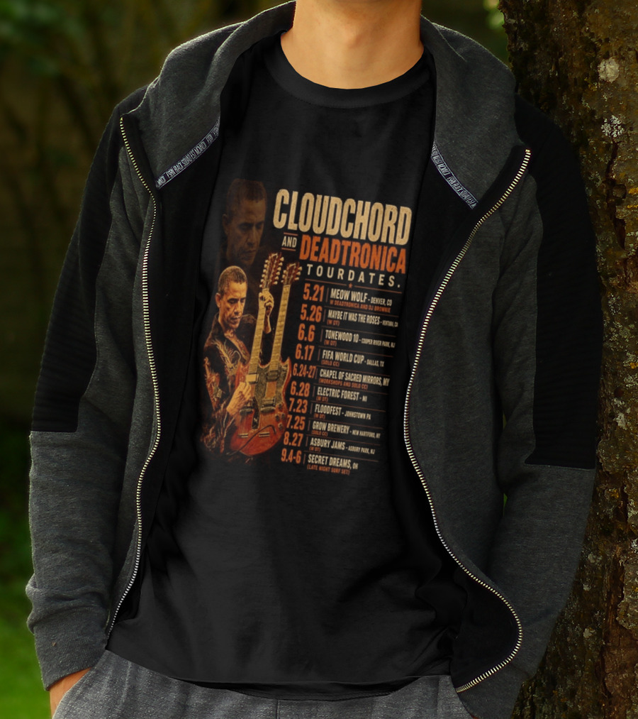 Cloudchord And Deadtronica Tourdates 2026 Meow Wolf Denver Secret Dreams Ohio T-Shirt
