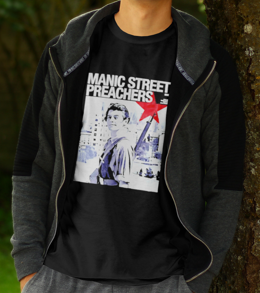 Manic Street Preachers Red Star Image T-Shirt