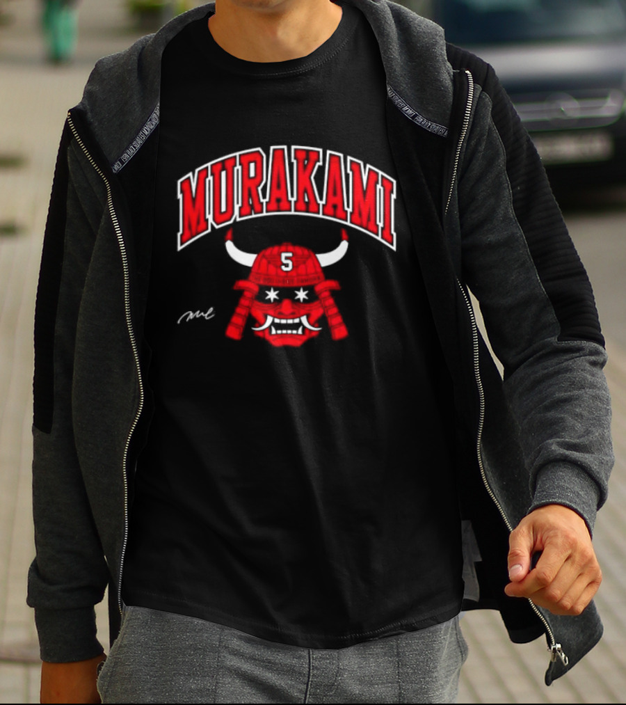 Murakami Munetaka The Southside Samurai Chicago White Sox Five Star Helmet T-Shirt