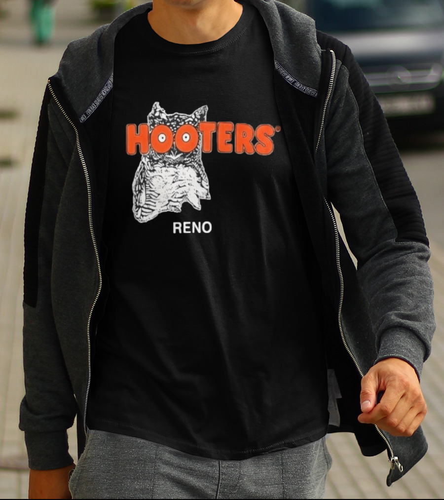 Naz Reid Hooters Reno Owl T-Shirt