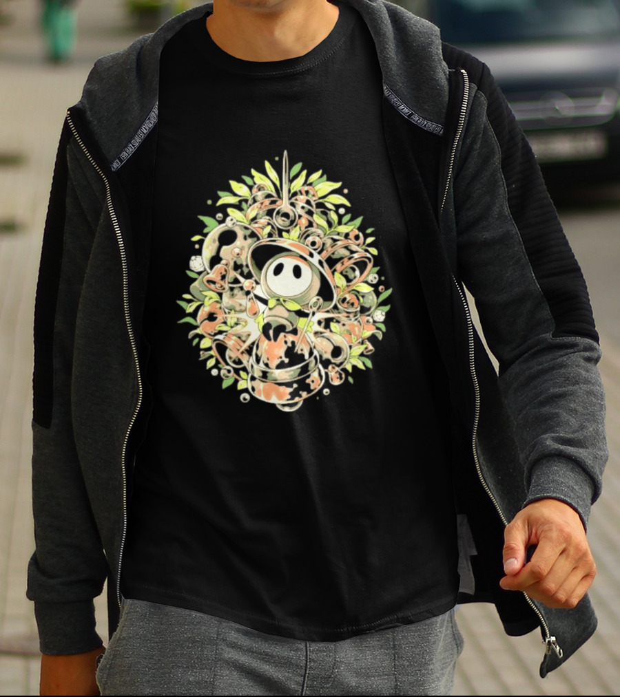 Hopeful Pilgrim Hollow Knight Silksong Video Game Aesthetic T-Shirt