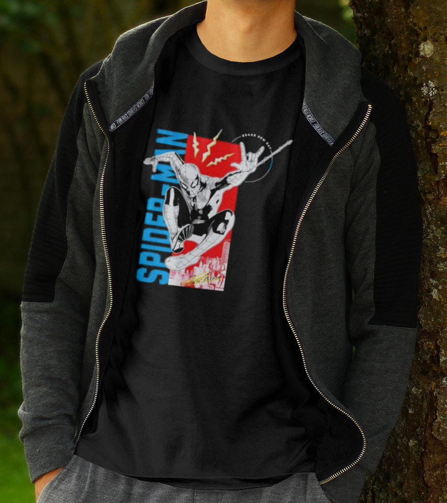 Spider Man Web Slinging Marvel Universe Brand New Day T-Shirt