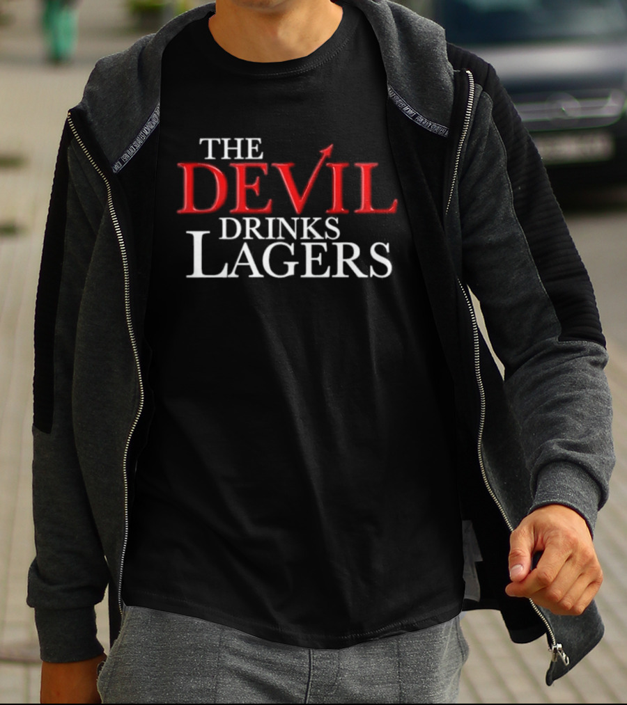 The Devil Drinks Lagers T-Shirt