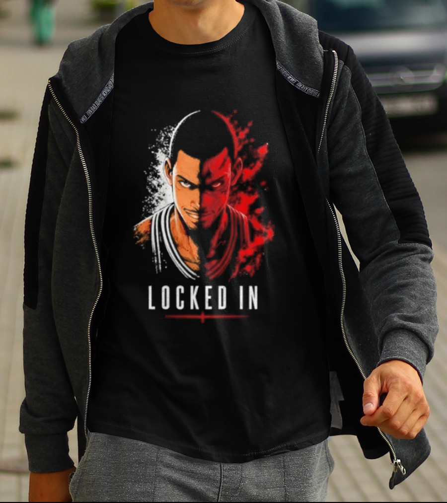 Victor Wembanyama Locked In Spurs Basketball Dual Color T-Shirt