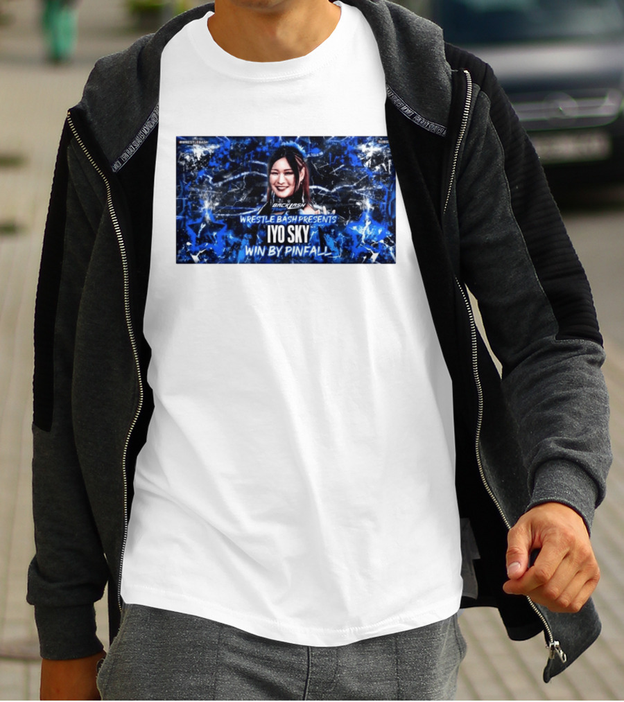 Backlash Tampa Wrestle Bash Presents Iyo Sky Win By Pinfall T-Shirt