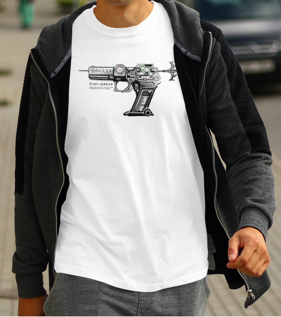 Boxy Beyglock Sniper Grip Laser Gun T-Shirt