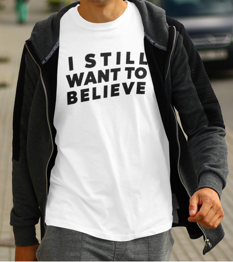 I Still Want To Believe UFO Mystery T-Shirt