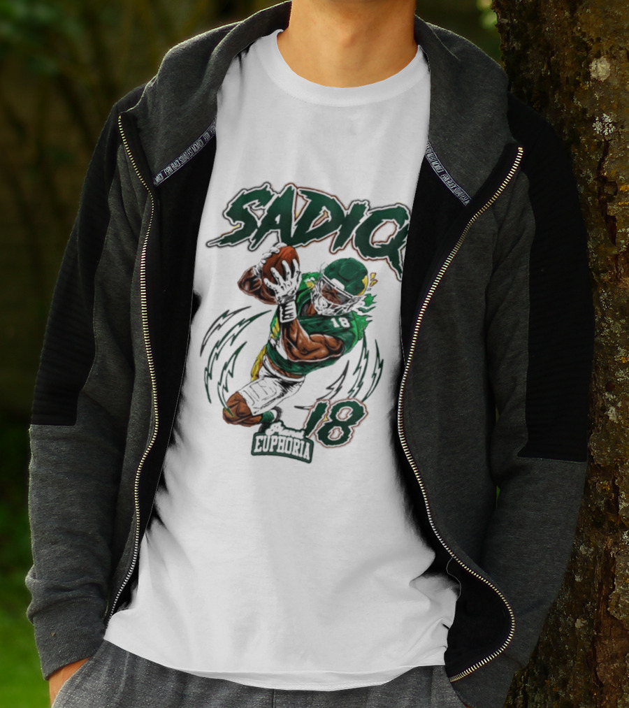 Sadiq Euphoria Football Catch 18 T-Shirt