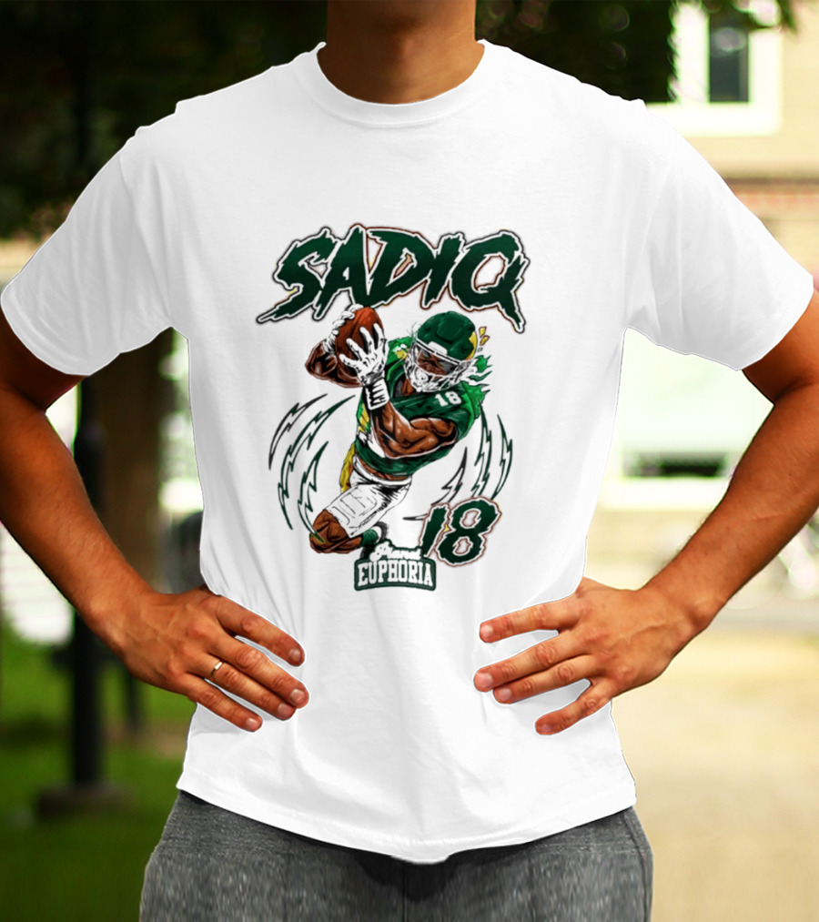 Sadiq Euphoria Football Catch 18 T-Shirt