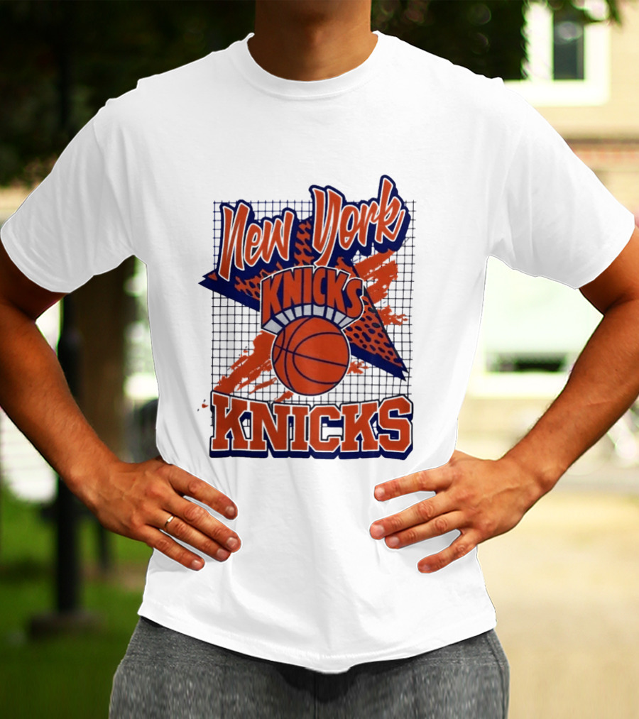 New York Knicks Hardwood Classics Vintage Basketball T-Shirt