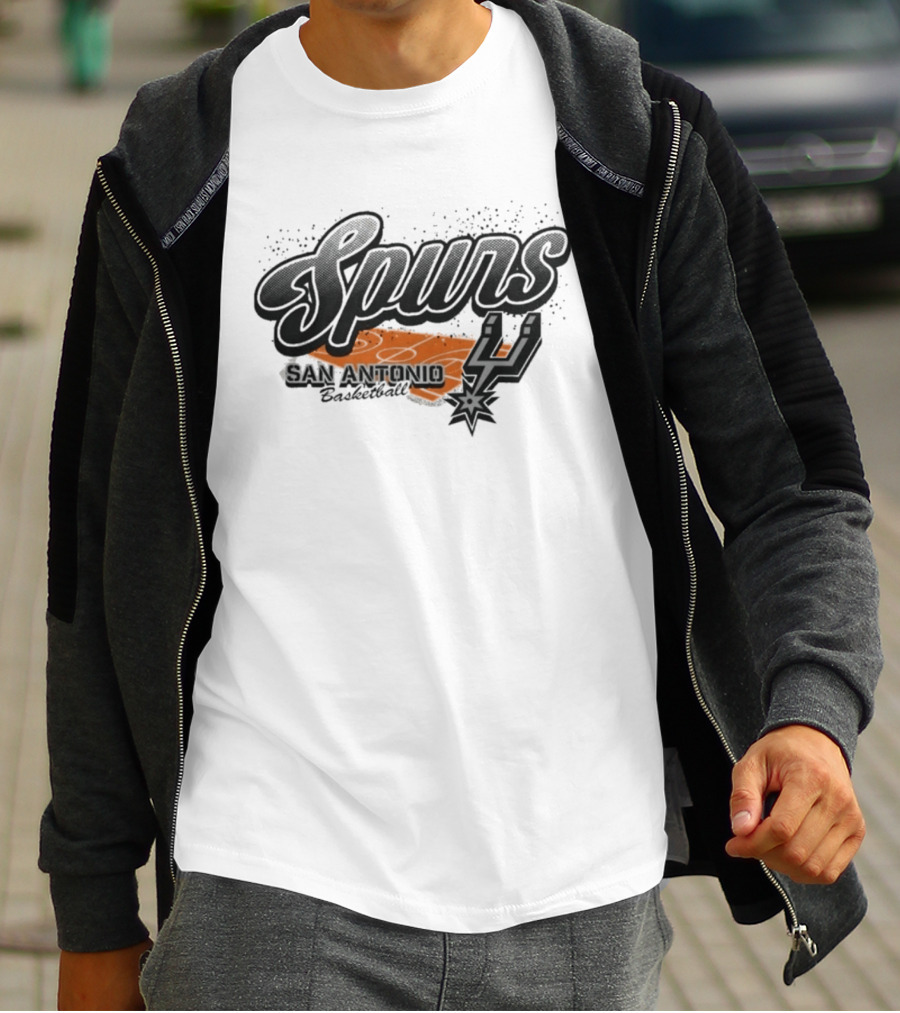 San Antonio Spurs Basketball Men's '47 Brand Evergreen Enfield Core T-Shirt
