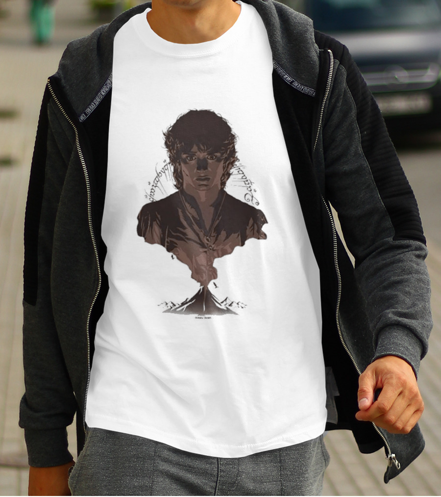 The Lord Of The Rings Frodo Bust Sculpture T-Shirt