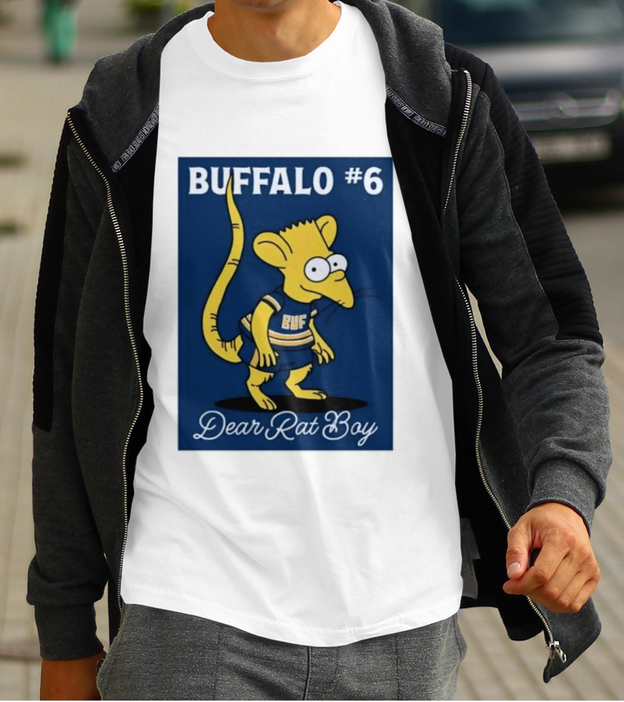 Buffalo #6 Dear Rat Boy BUF Jersey T-Shirt