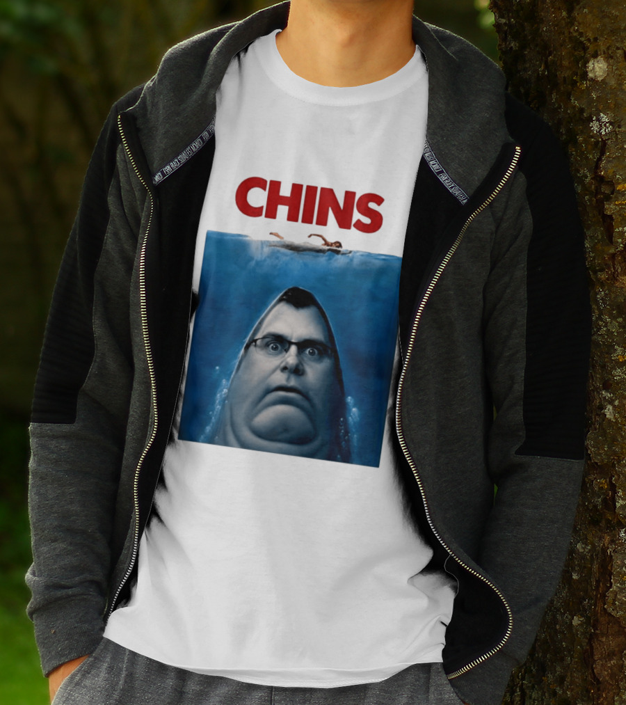 Chins X Jaws Movie T-Shirt