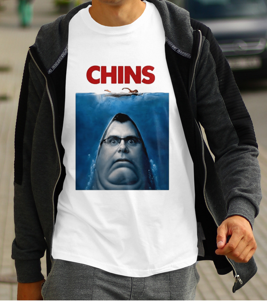 Chins X Jaws Movie T-Shirt