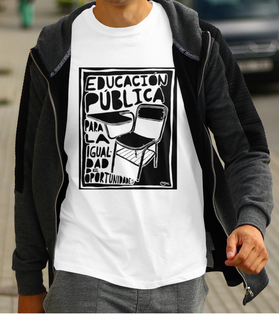 Educación Pública Para La Igualdad De Oportunidades Escolaridad Inclusiva T-Shirt
