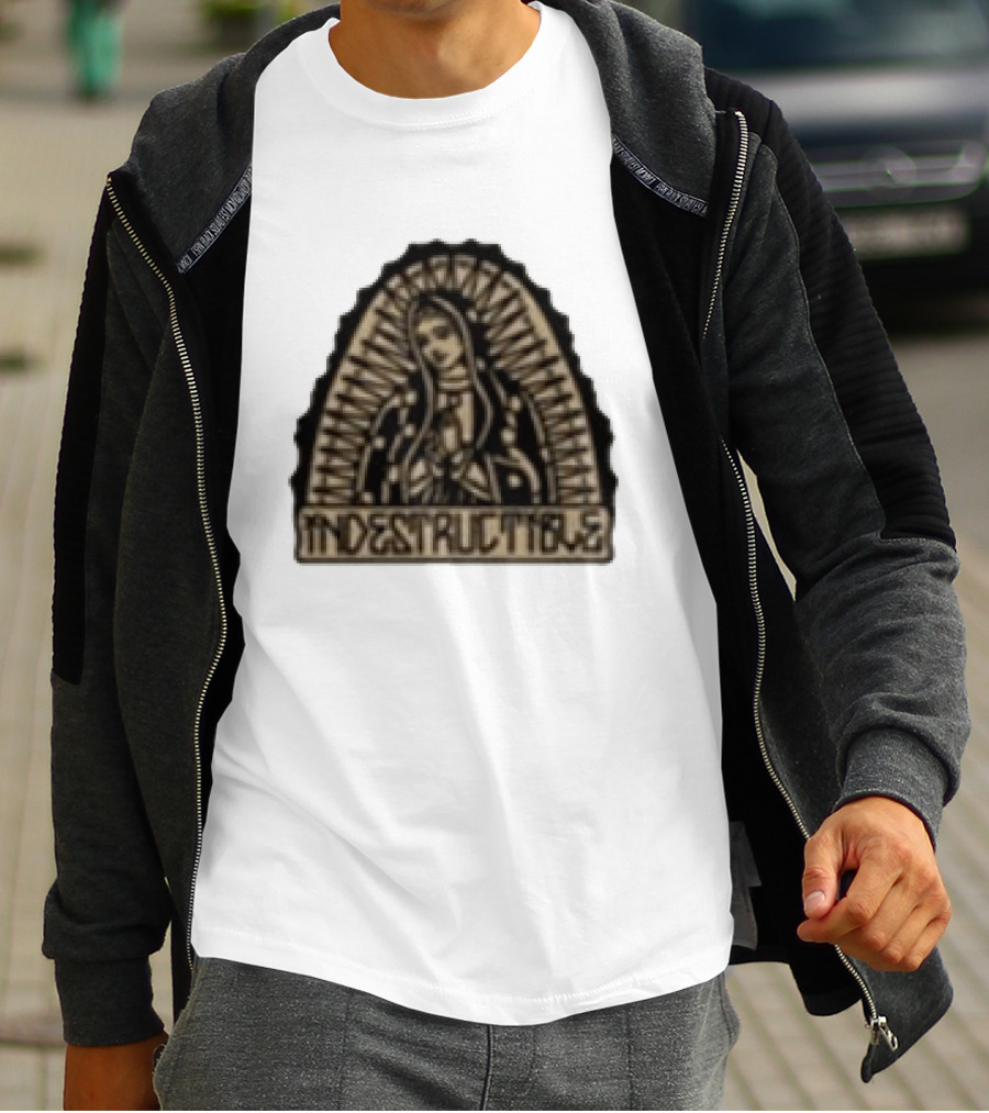 Indestructible Virgin Mary Guadalupe Iconic Mfg T-Shirt