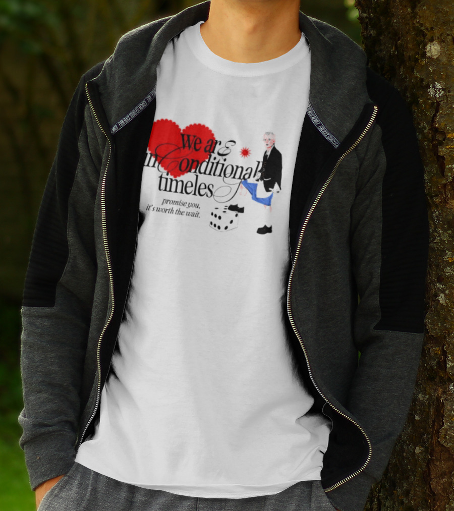 Unconditional Timeless Love Heart Promise You Worth The Wait T-Shirt